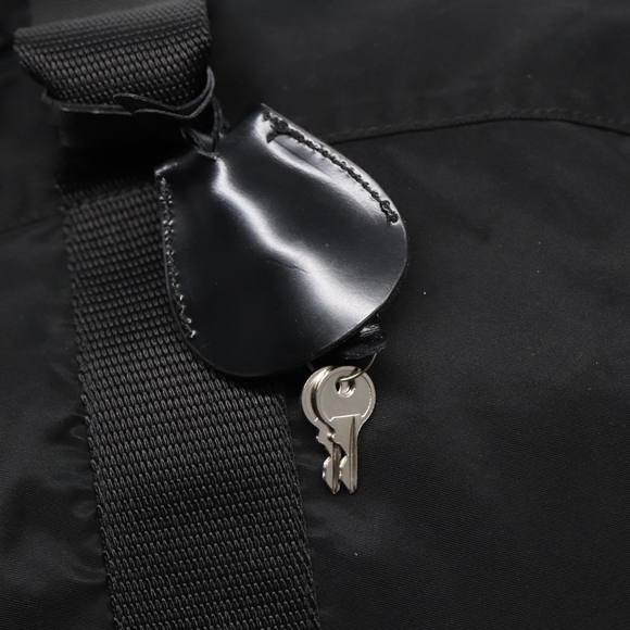 PRADA Boston Bag Nylon Black Auth 82120 - Picture 10 of 16